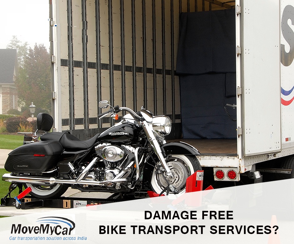 Damage Free Top Bike Transport Services in Chandigarh India - MoveMyCar